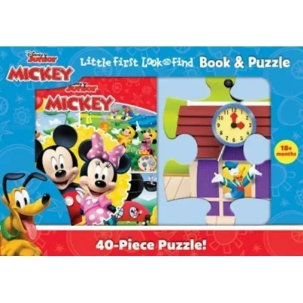 Disney Junior Mickey Mouse Clubhouse: Little First Look and Find Book an…